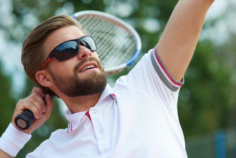 Przeciwsłoneczne okulary korekcyjne dla sportowców