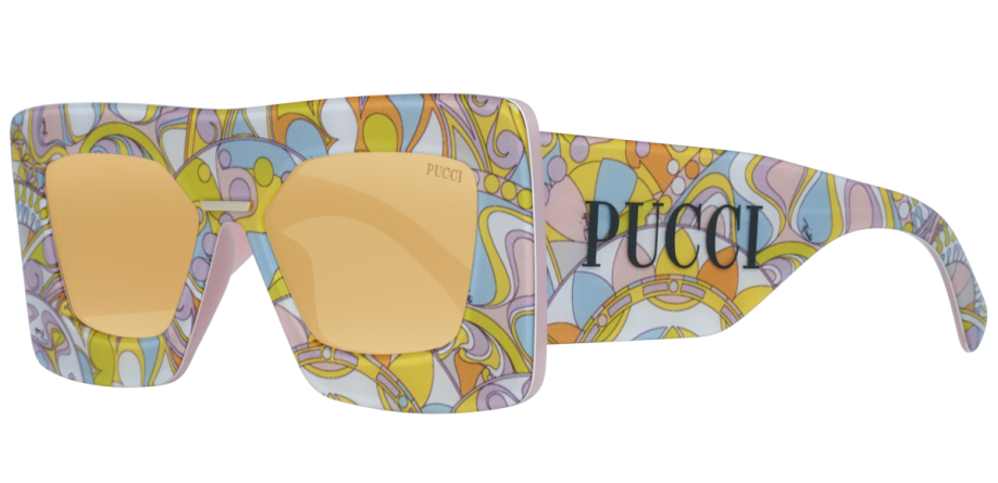 Awangardowe okulary przeciwsłoneczne Emilio Pucci