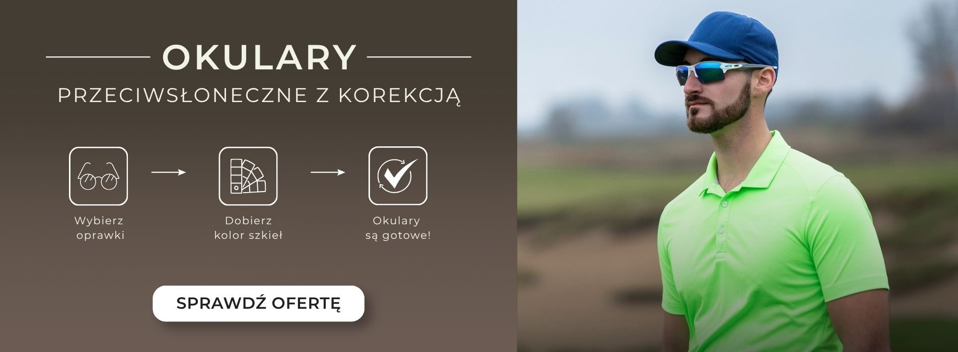 Okulary przeciwsłoneczne z korekcją