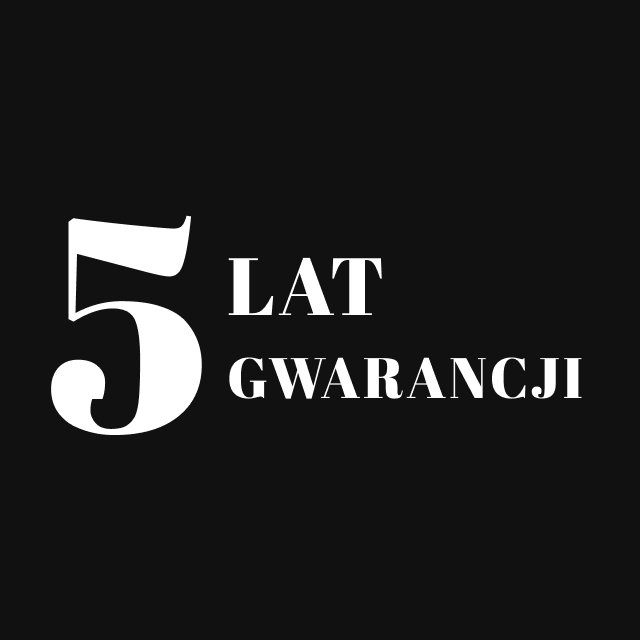 5 lat gwarancji