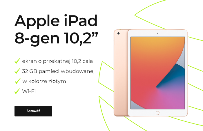 Apple iPad 8-generacji 10,2 cala
