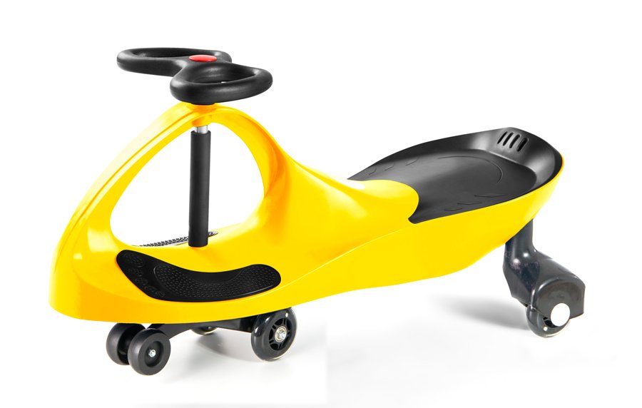 Innowacyjny pojazd dziecięcy TwistCar napędzany kierownicą!
