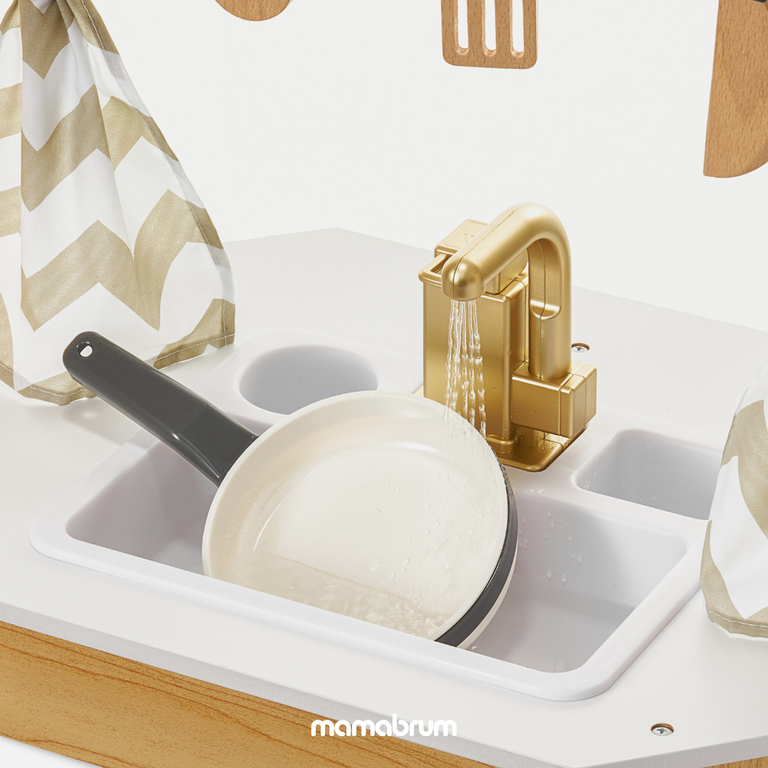 Kuchnia dla dzieci z obiegiem wody