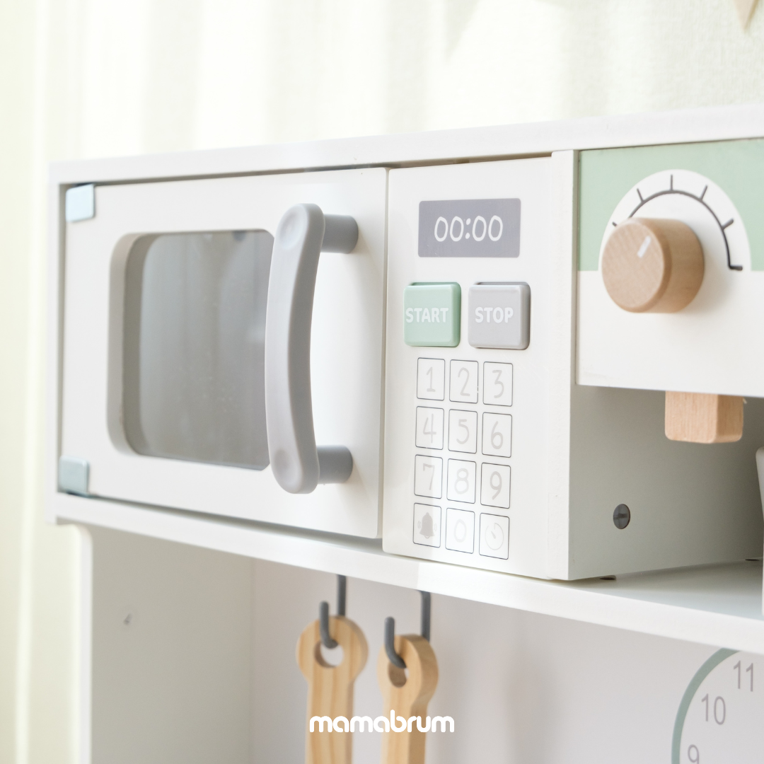 Kuchnia z mikrofalą dla dzieci