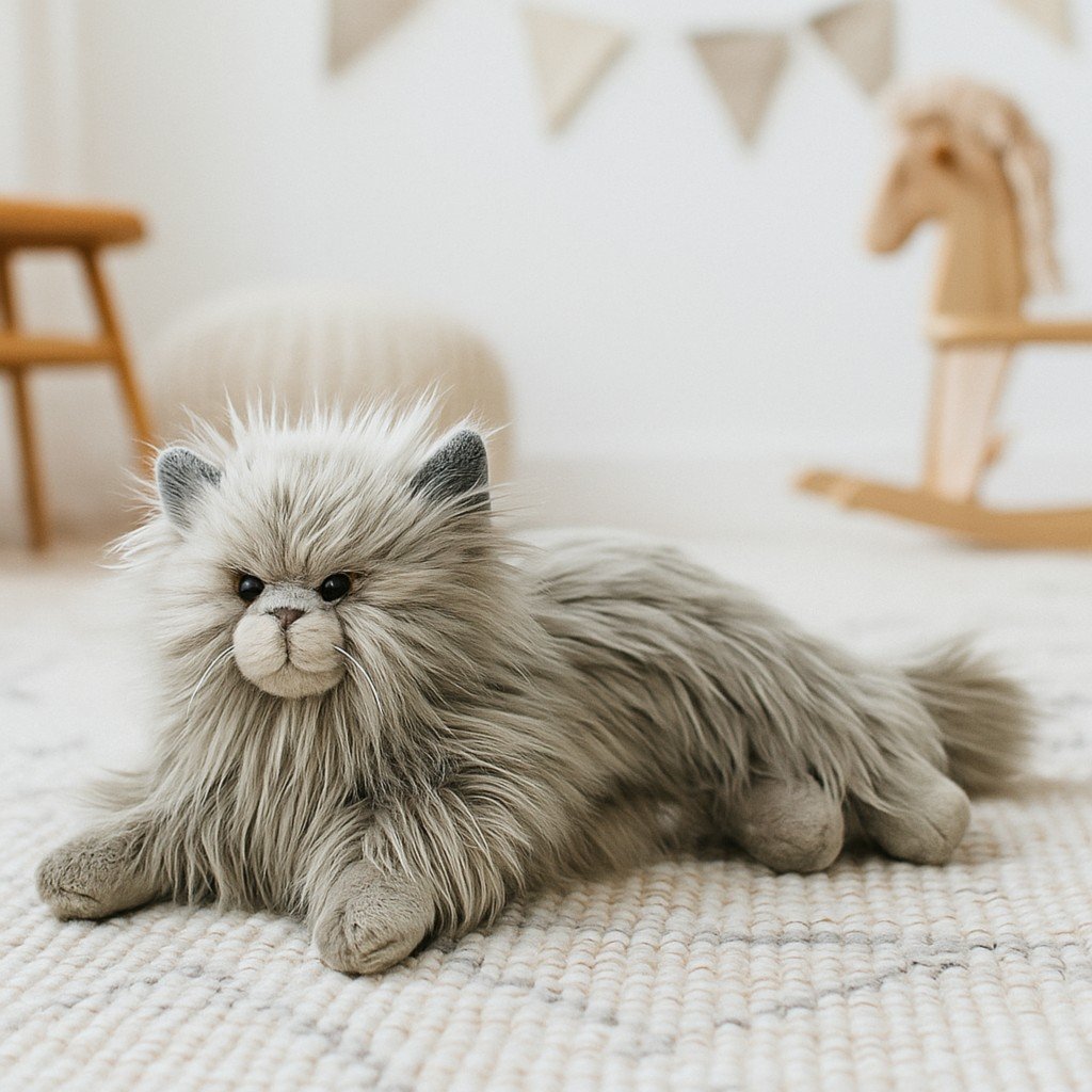 Maskotka kot perski szary