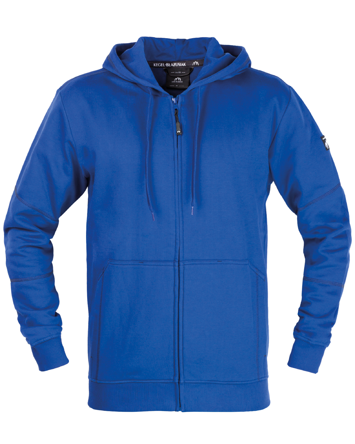 Bluza dresowa z kapturem niebieska