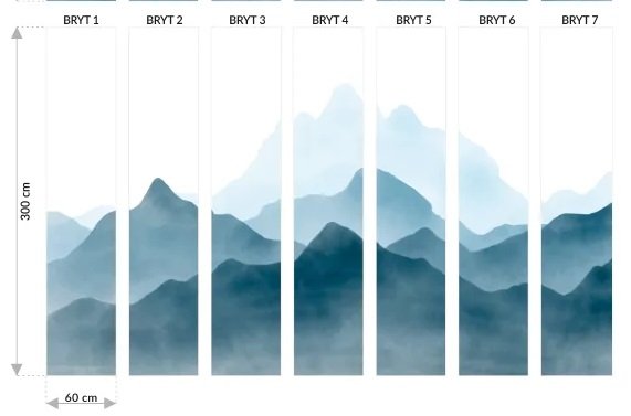 tapeta-góry-niebieskie-bryty