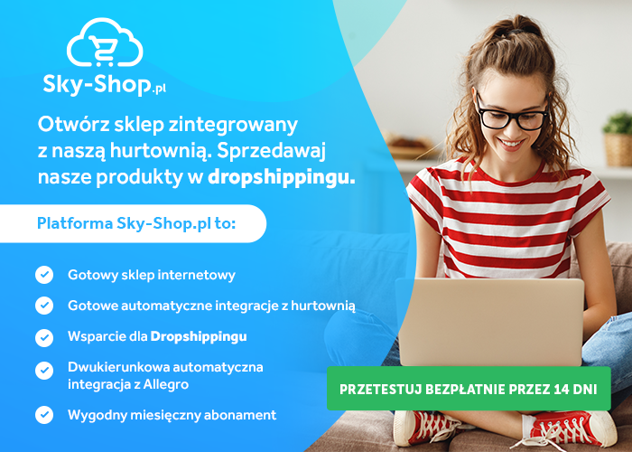 Załóż sklep w Sky-Shop i sprzedawaj nasze produkty