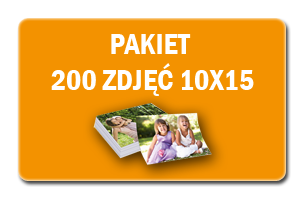 Pakiet 200 zdjęć 10x15 - wywoływanie zdjęć