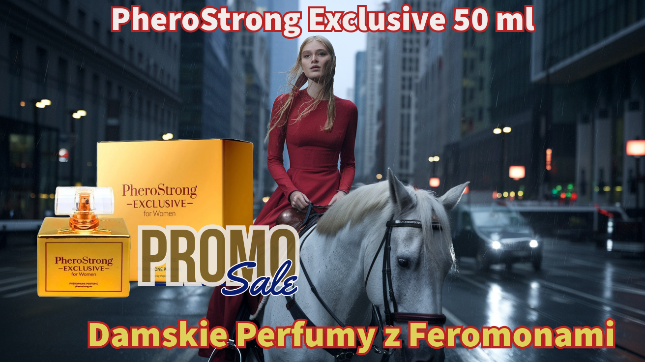 perfumy z feromonami Pherostrong Exclusive zwiększona atrakcyjność dla kobiet