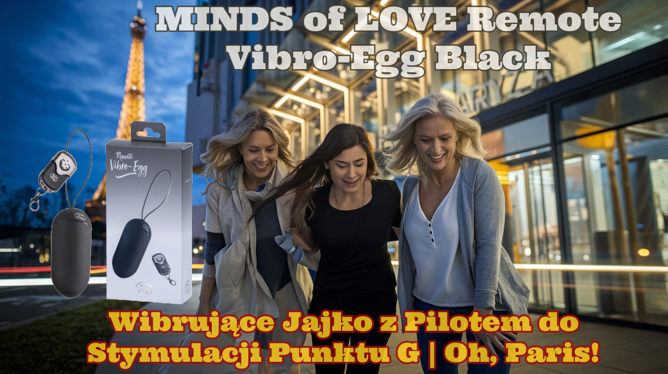 wibrujące jajko minds of love remote vibro egg