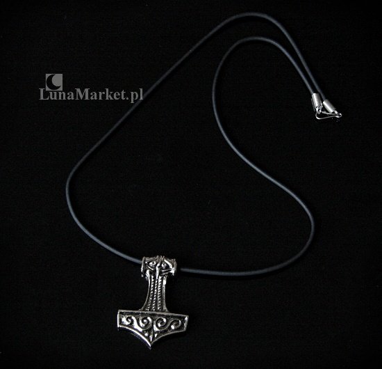 amulet Wikingów: duzy wisior Młot Thora - Mjolnir