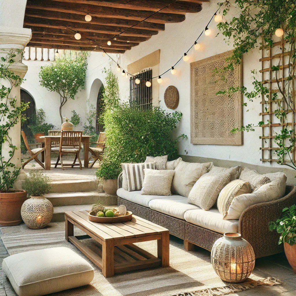 Drewniane, rattanowe meble ogrodowe | Bellissima Casa