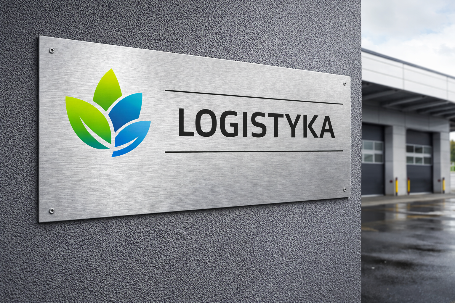 Tabliczka zewnętrzna logistyka