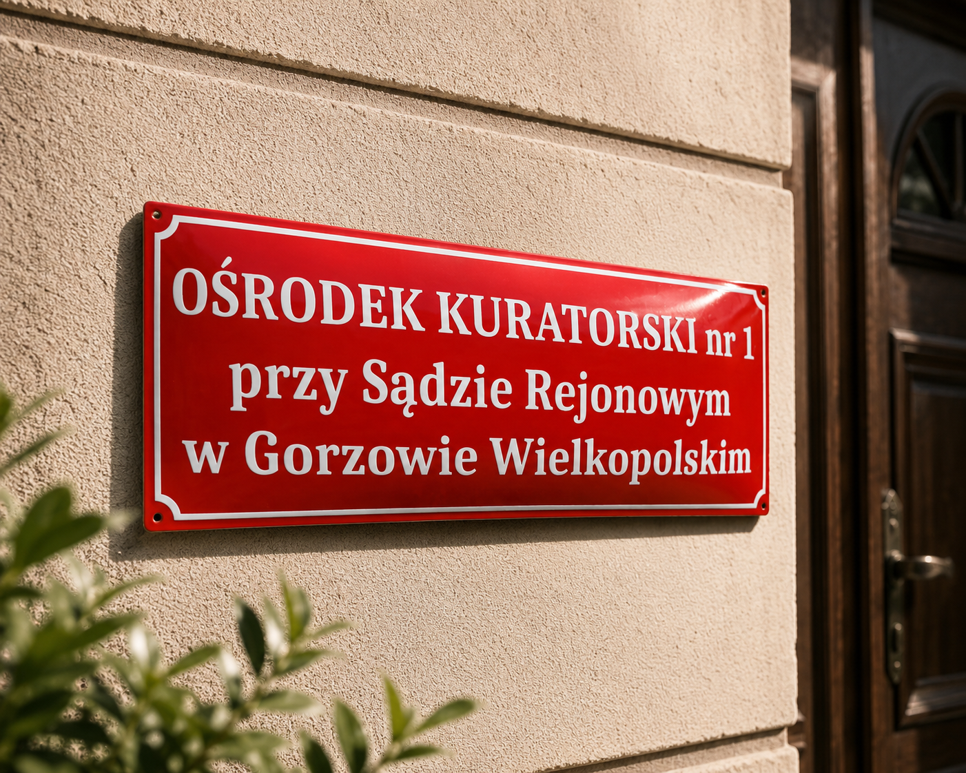 tablica emaliowana urzędowa