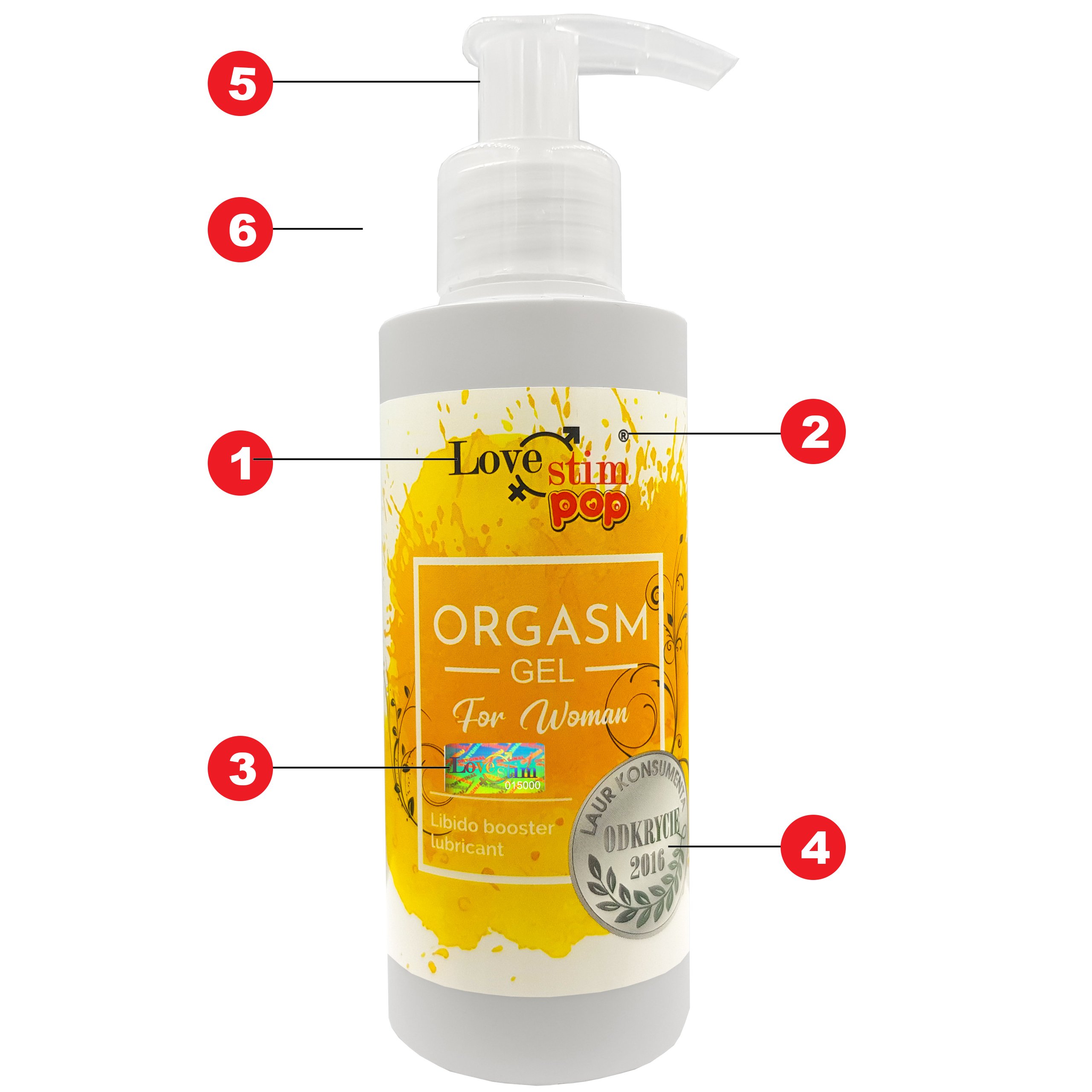 Żel na Szalony Orgasm Kobiet 150ml