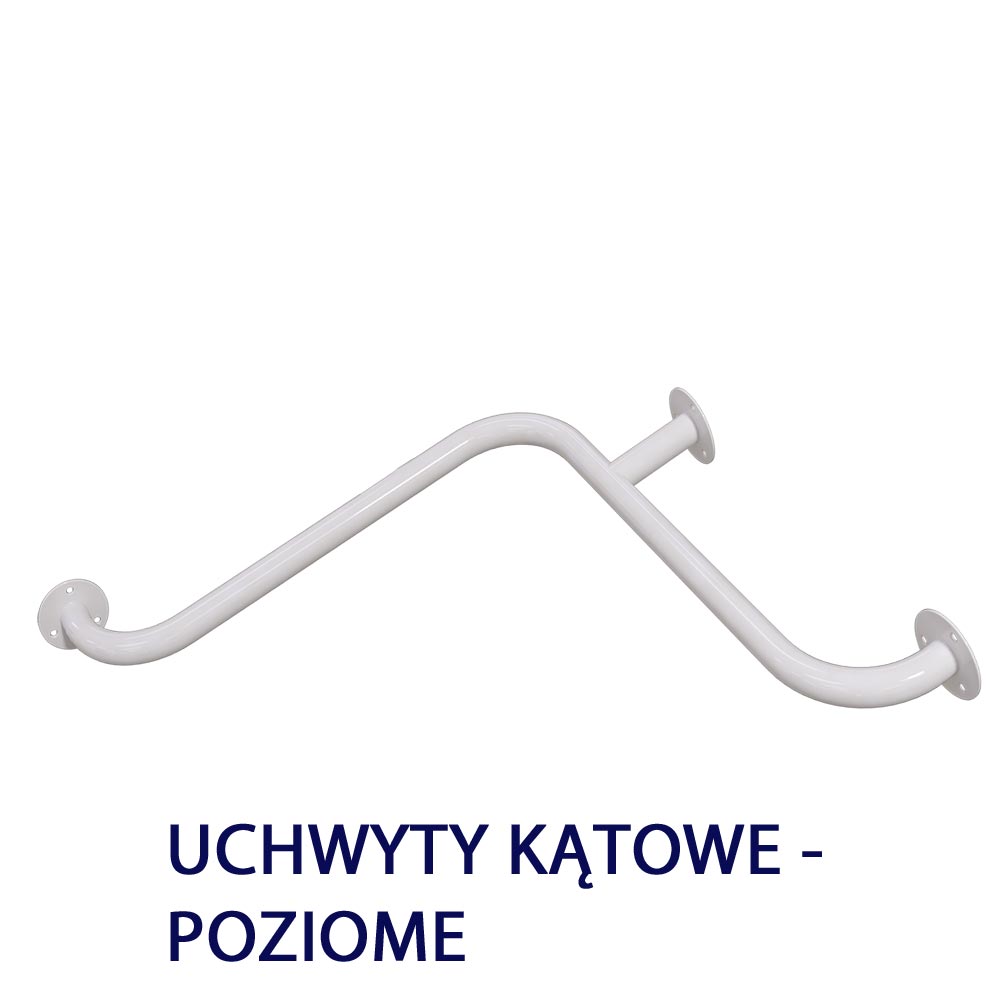 Uchwyty łazienkowe poziome