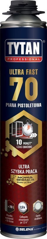 PIANKA PISTOLETOWA ULTRA 70 TYTAN 870ML