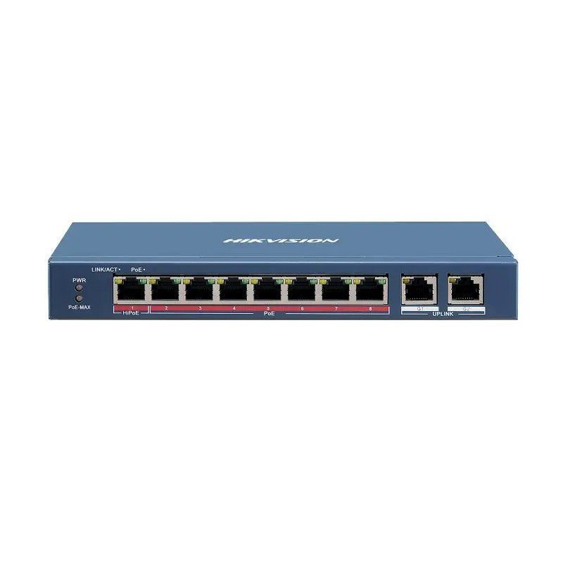 Niezarządzalny 8-portowy switch POE Fast Ethernet