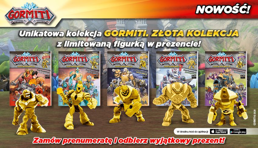 GORMITI ZŁOTA KOLEKCJA GORMITI ZŁOTA KOLEKCJA