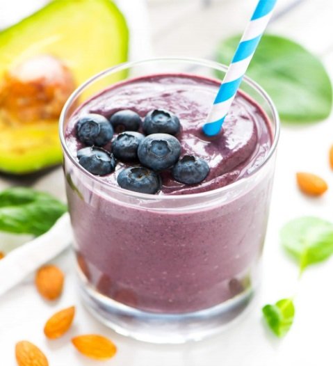 Smoothie z borówki amerykańskiej