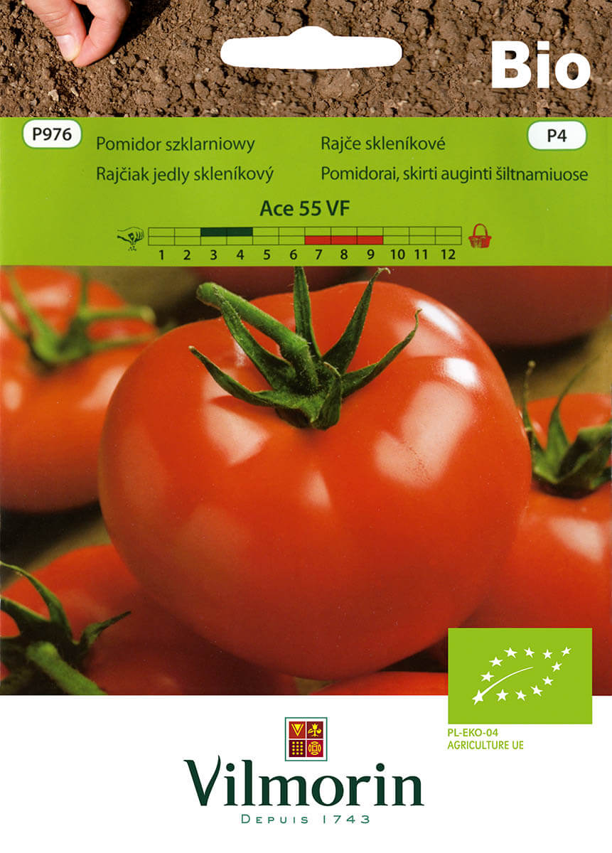 ekologiczne nasiona pomidora Ace