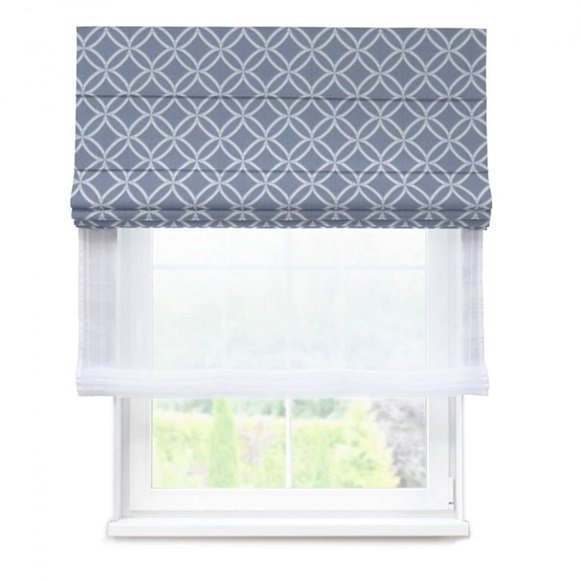 Rolety rzymskie w sklepie Olmark sa dostępne w gamie ponad 300 tkanin i z różnymi opcjami wykończeń ozdobnych