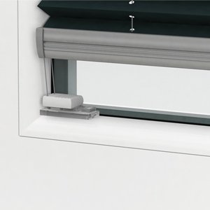 Rolety plisowane New Cossi montaż bezinwazyjny między listwy