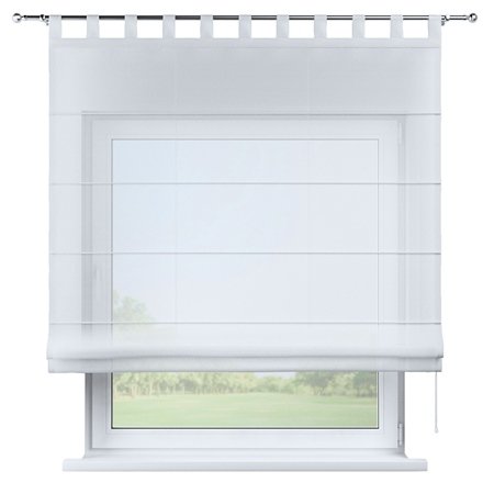 Rolety rzymskie woalowe na karnisz