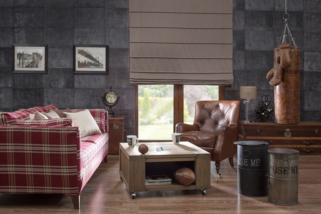 Elektryczne rolety rzymskie z pilotem na wymiar