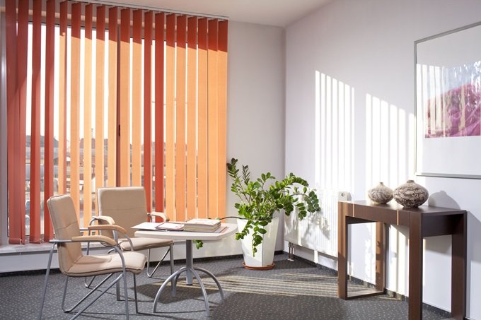 Żaluzje pionowe do biura i gabinetu