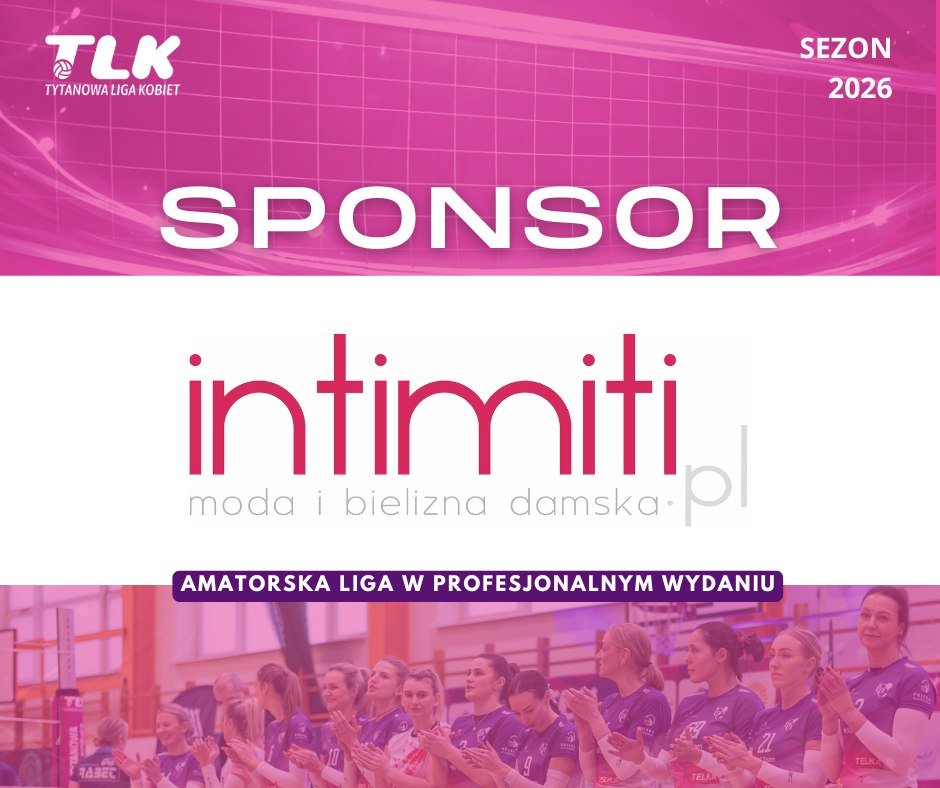 Drużyna TLK Białystok sponsorowana przez polski sklep Intimiti.pl z siedzibą w Białymstoku