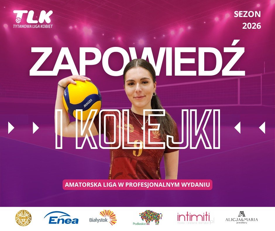 Intimiti.pl dumnym sponsorem siatkarek TLK Białystok.