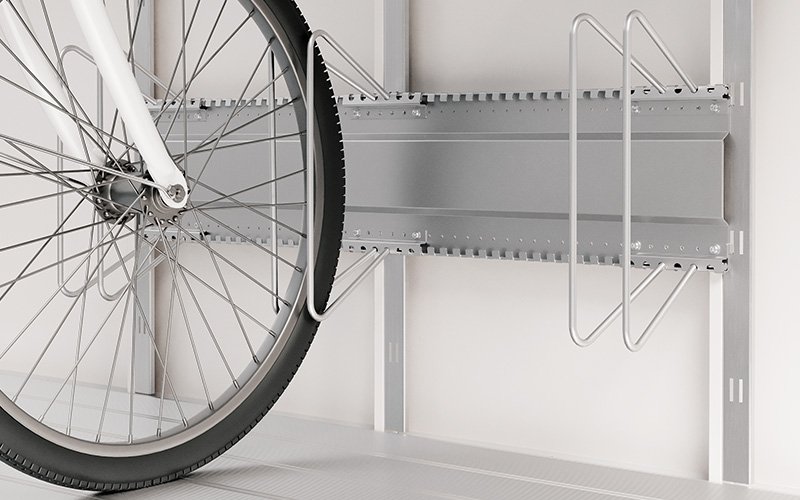 Inteligentne przechowywanie - uchwyt na rower