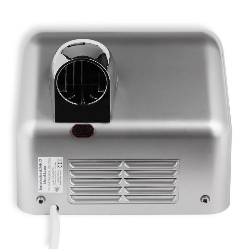 Sanjo LUPUS 2500 W ABS srebrna z ruchomą dyszą