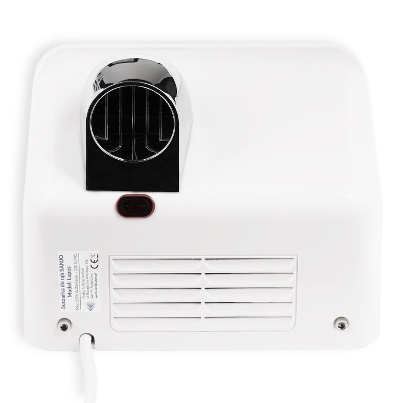 Sanjo LUPUS 2500 W ABS biała z ruchomą dyszą