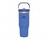 Kubek termiczny Stanley The IceFlow™ Flip Straw Tumbler 890 ml (niebieski) Iris Blue