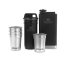Zestaw STANLEY piersiówka Adventure Steel Shots + Flask Gift Set (czarny)