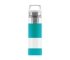 Termos szklany SIGG WMB z zaparzaczem HOT & COLD Glass 400 ml (Aqua)