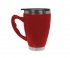 Ceramiczny kubek termiczny 350 ml CERIO (czerwony)