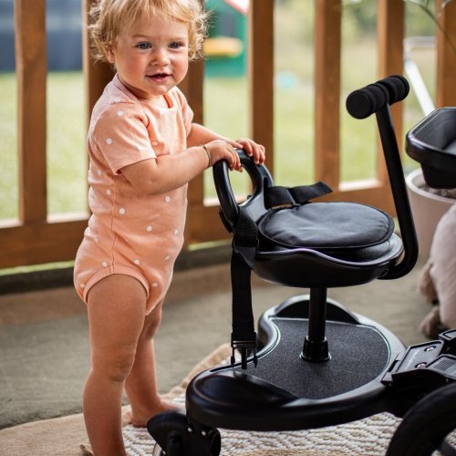 Dostawka Do Wózka z Siedzonkiem Mr. Buggy - koła LED