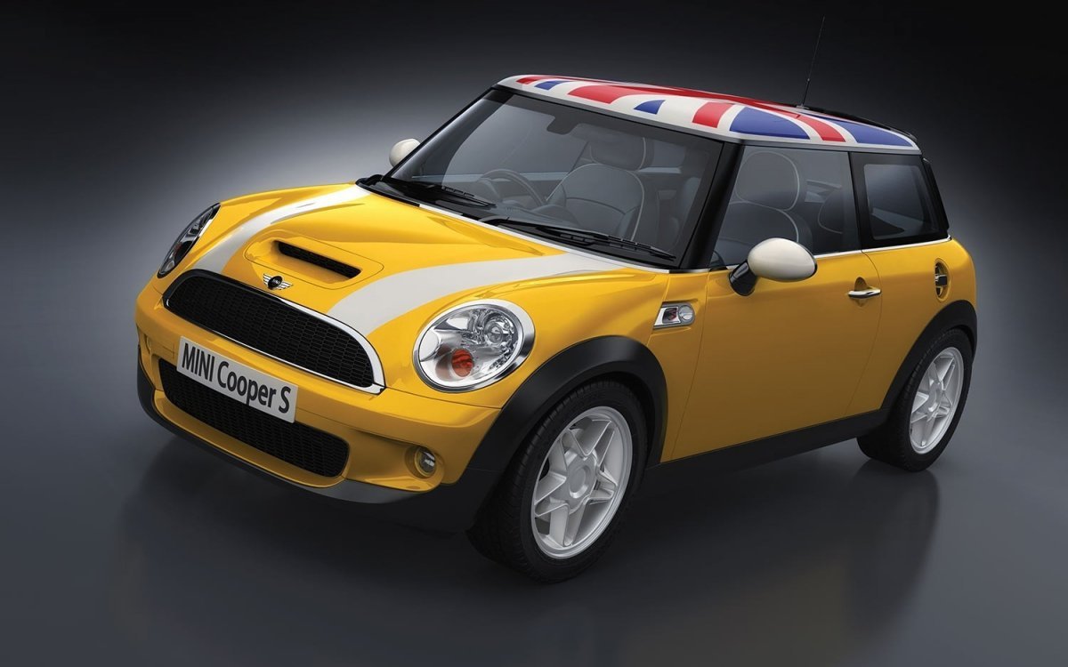 Airfix 55310 Mini Cooper S Starter Set Yellow 1 32