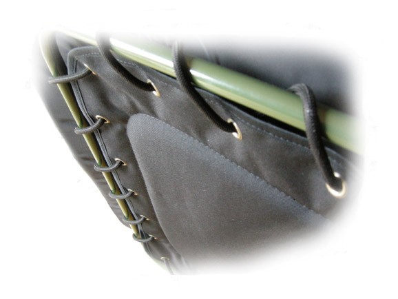 Łóżko polowe wojskowe WP-5/2 zielone super mocne