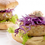 Wegeburgery z hummusem! Wegeburgery z hummusem!