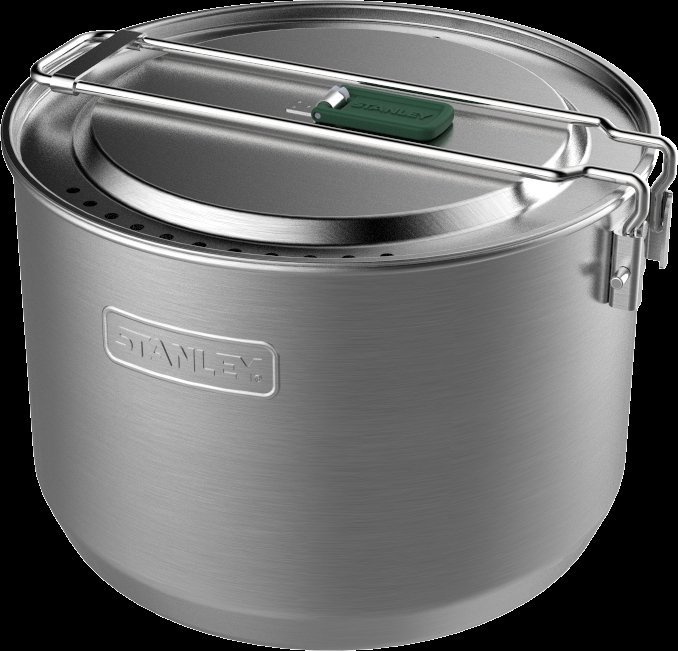 Zestaw kempingowy garnek + ADVENTURE - srebrny 1.5L / Stanley
