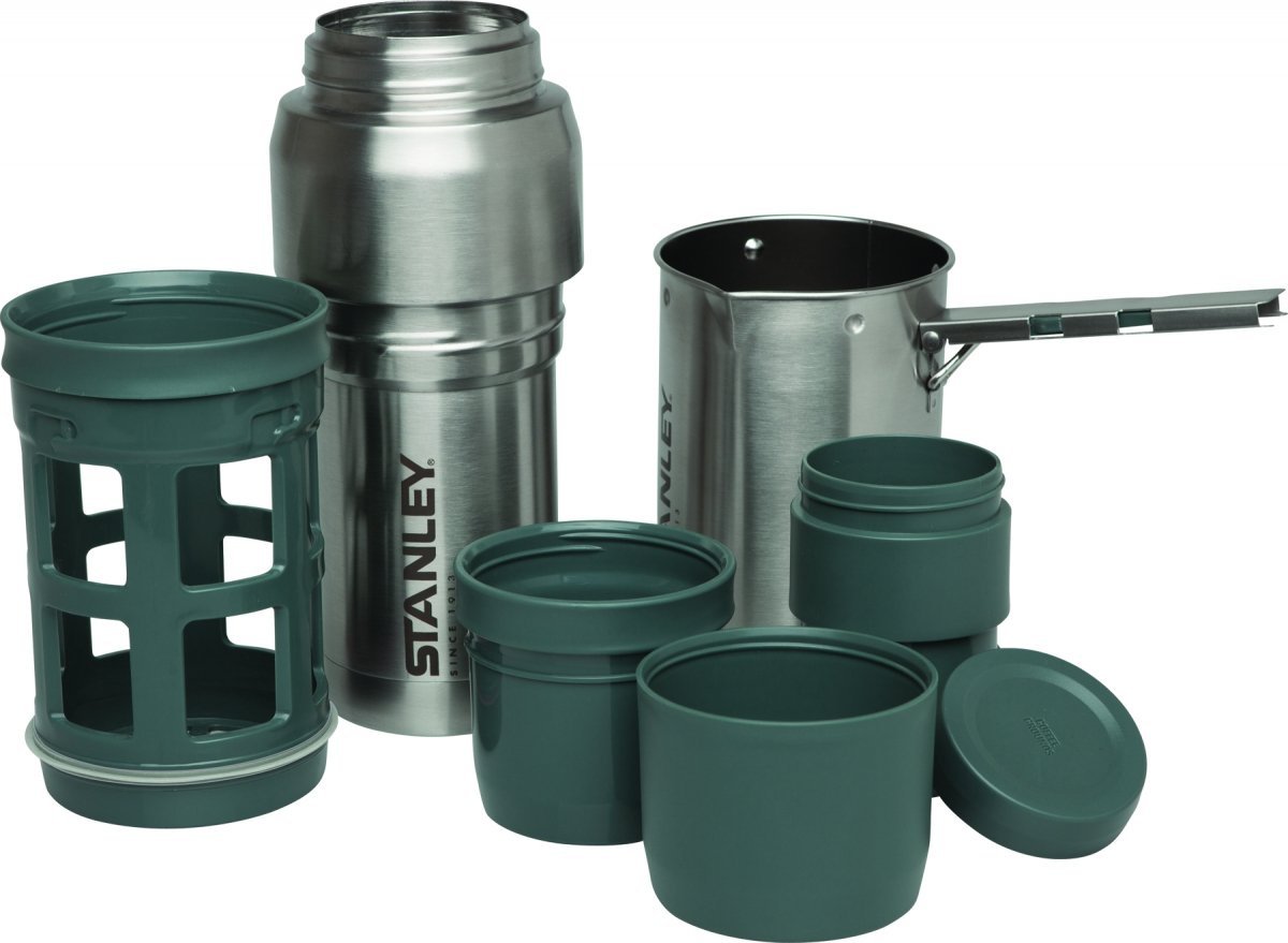 Zestaw turystyczny do parzenia kawy MOUNTAIN - srebrny 0.5L / Stanley