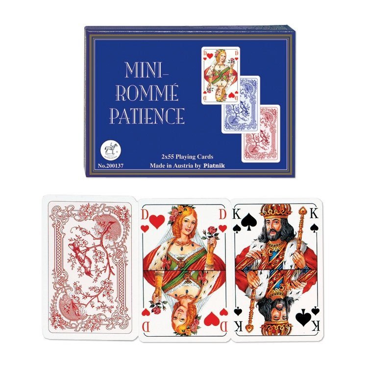 Karty pasjansowe Piatnik Mini remik