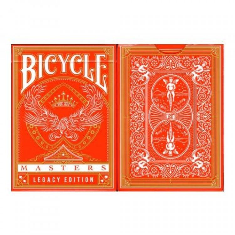 Czerwone Karty do Gry Ellusionist Legacy Masters