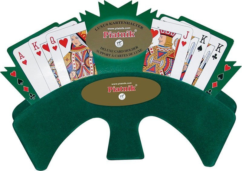 Trzymacz do kart zielony