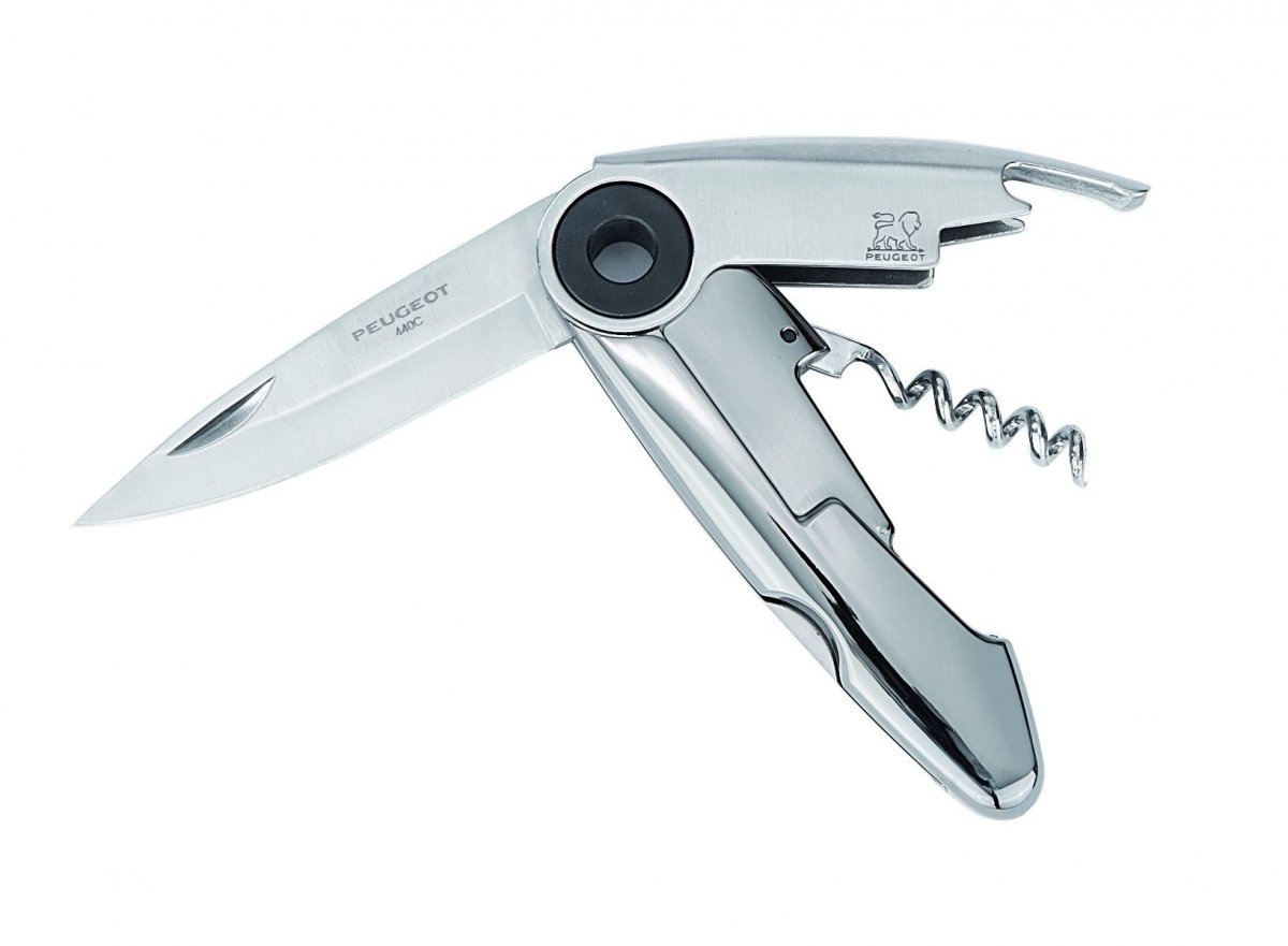 Scyzoryk w skórzanym etui